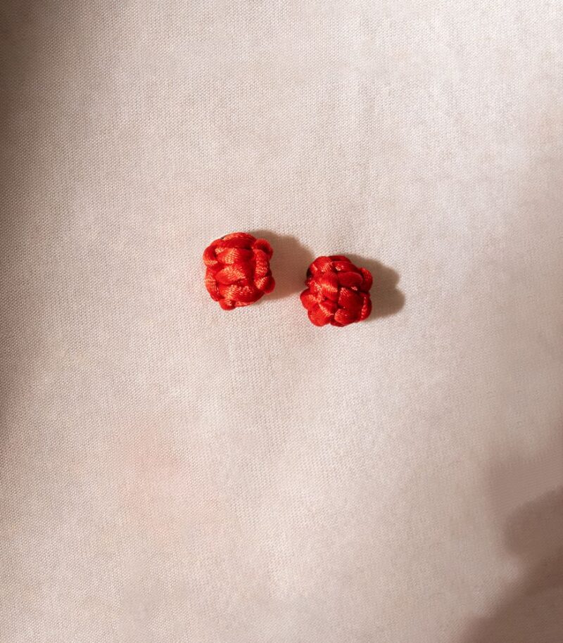 Brinco Laçada vermelho - Imagem 4