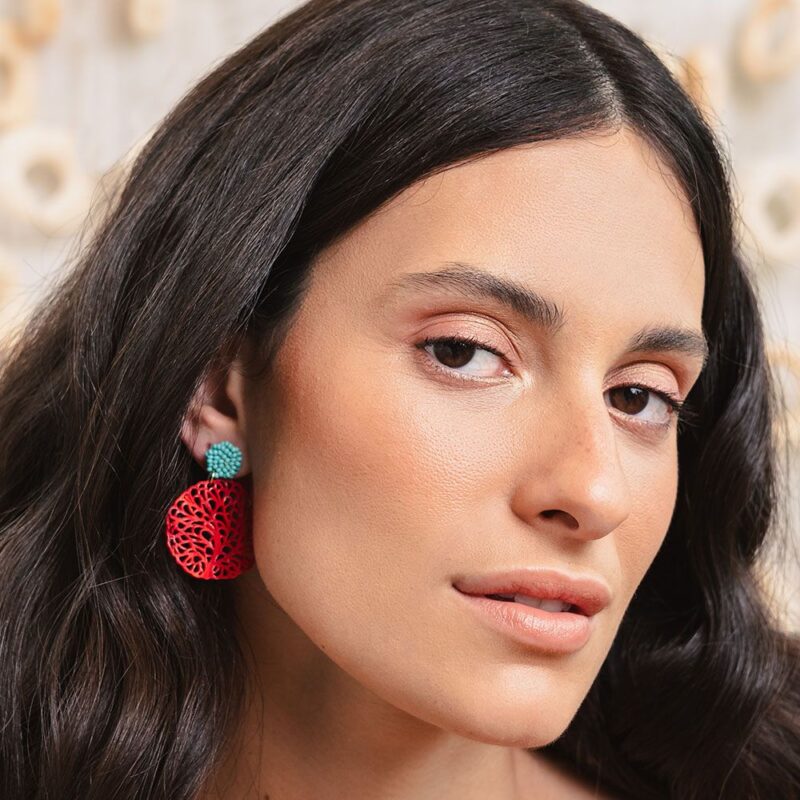 Brinco Leka Vermelho - Imagem 3