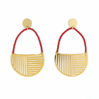 Brinco Pettine Vermelho