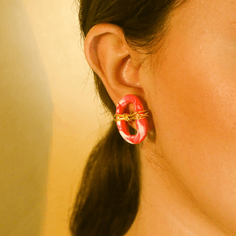 Brinco Raiz Vermelho - Image 3