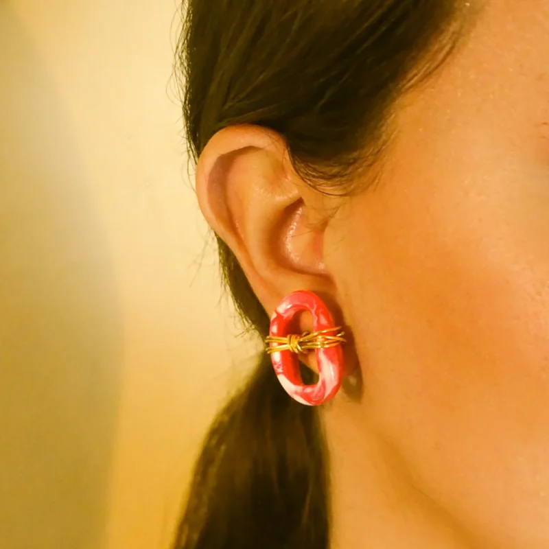 Brinco Raiz Vermelho - Imagem 3