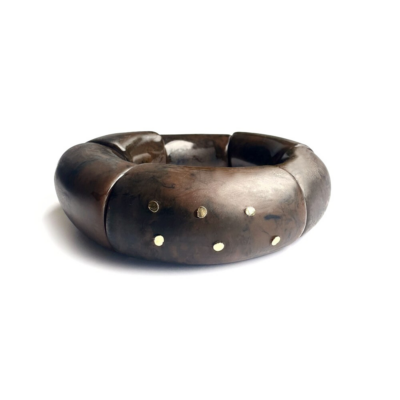 Pulseira Luxe Marrom – resina marrom