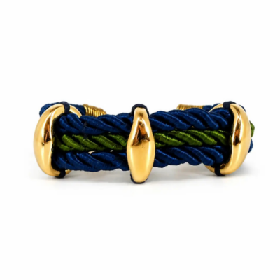 Pulseira Nuage – cordão de São Francisco e metal dourado